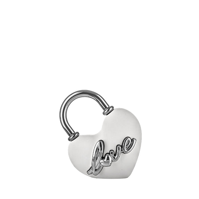 Lucchetto Cuore-Argento