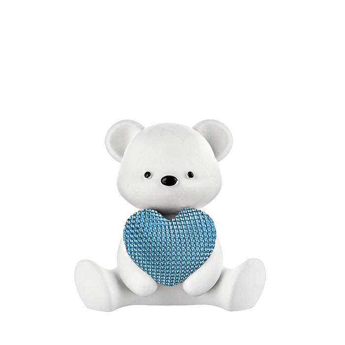 Orsetto Con Cuore-Azzurro