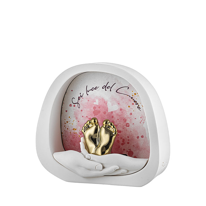 Mani Con Piedini Led-Rosa
