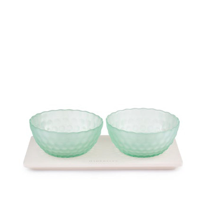 Antipastiera Due Ciotole Bubble-Verde