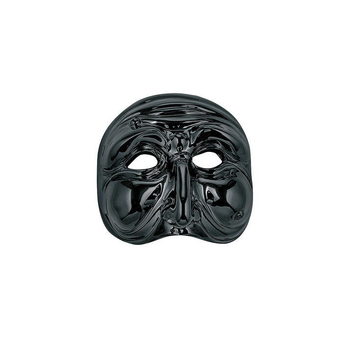 Maschera Pulcinella 10x9-Nero