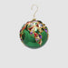 EDG Enzo De Gasperi Palla di Natale Arlecchino D10 cm