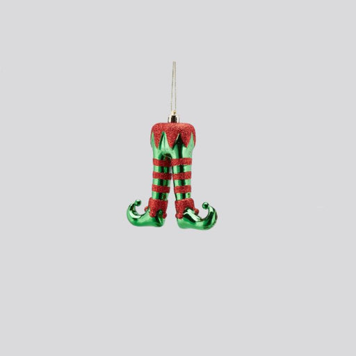 EDG Enzo de Gasperi Decorazione Calze Elfo H11 cm Verde