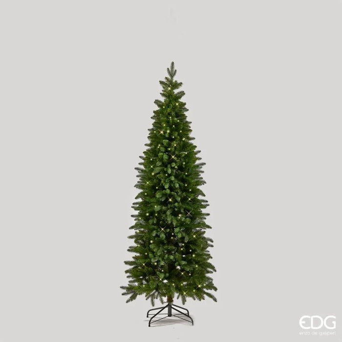 Pino Slim 240 cm Albero di Natale con 610 mini led - Albero di Natale - EDG