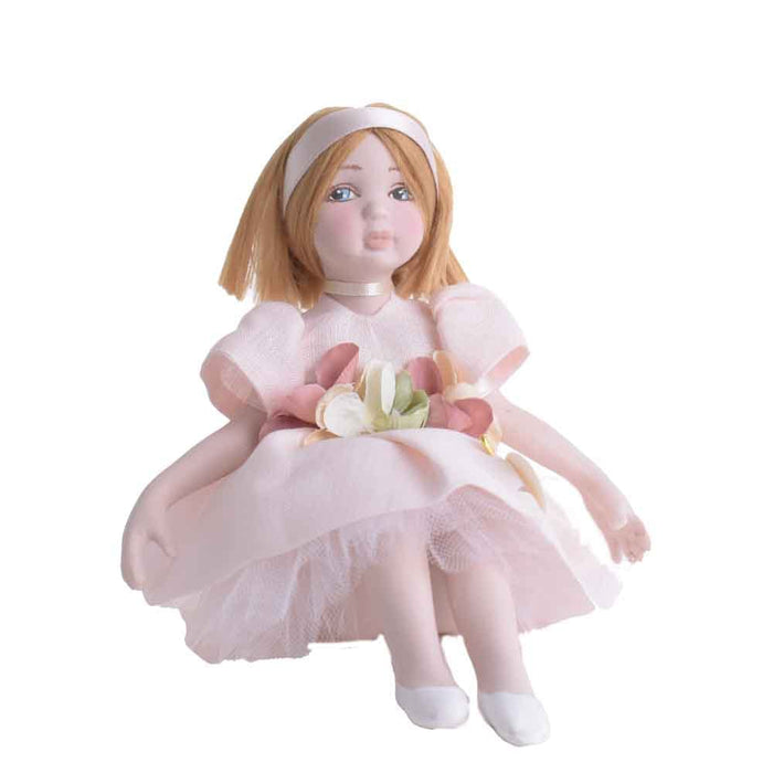 Bambola Primavera Bionda-Rosa