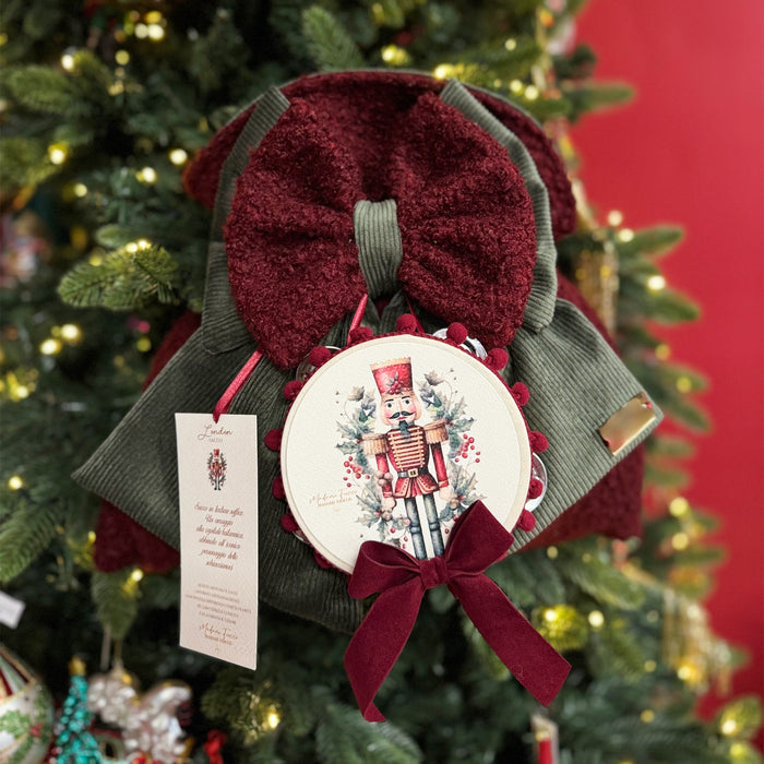 Fiocco Natalizio Sacco delle Dolcezze con Tamburo London - Madame Fioccò