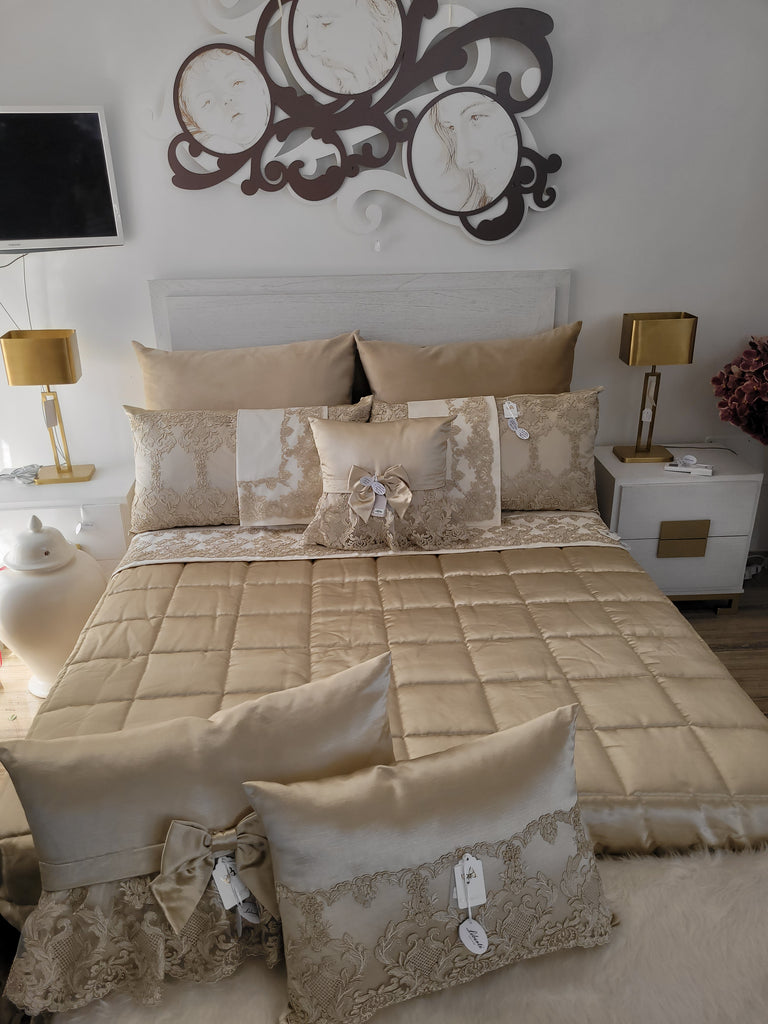 Brandream Set Biancheria Letto 2 Pezzi – Copriletto Matelassé Boho Cotone 100% – 168x210 Cm - 2