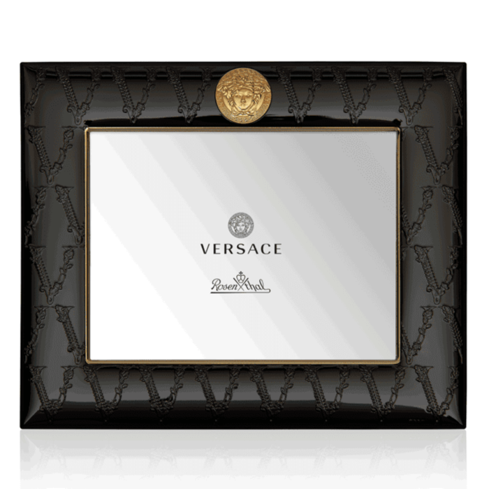 Cornice Nero e oro Versace Rosenthal