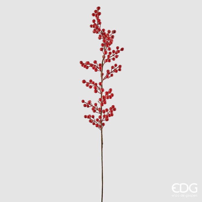 EDG Enzo De Gasperi Ramo di Bacche H100 cm Rosso