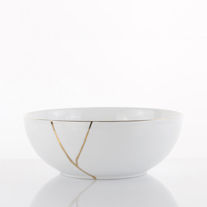 Weissestal Insalatiera Onix White D23 cm in Porcellana