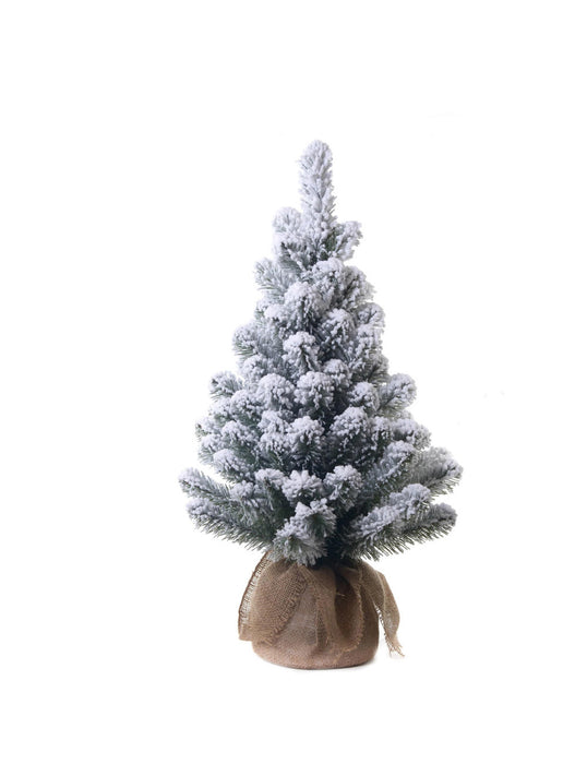 Abete innevato con sacco 75 cm  - Albero di Natale - Brandani