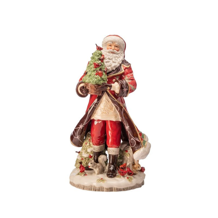 Babbo Natale Lamart H50cm - Addobbo di Natale