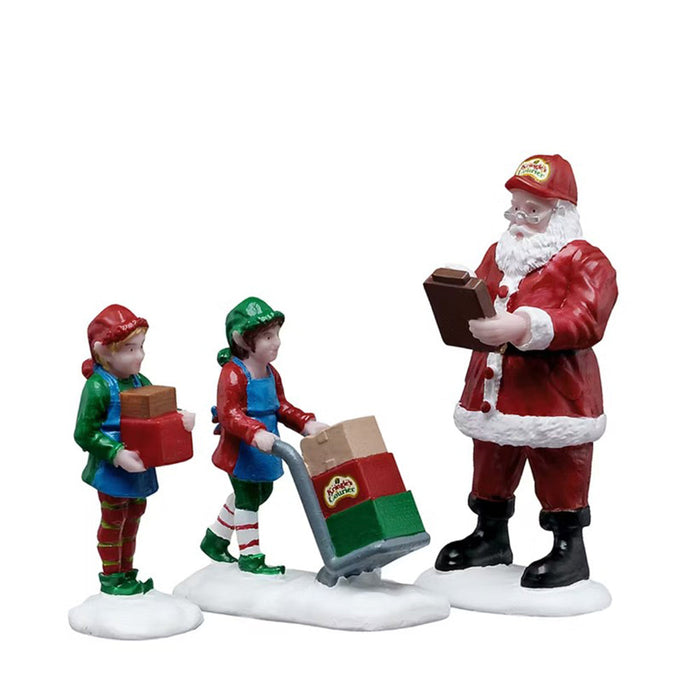 LEMAX Set 3 Personaggi Pronti per la spedizione "Ready For Shipping"