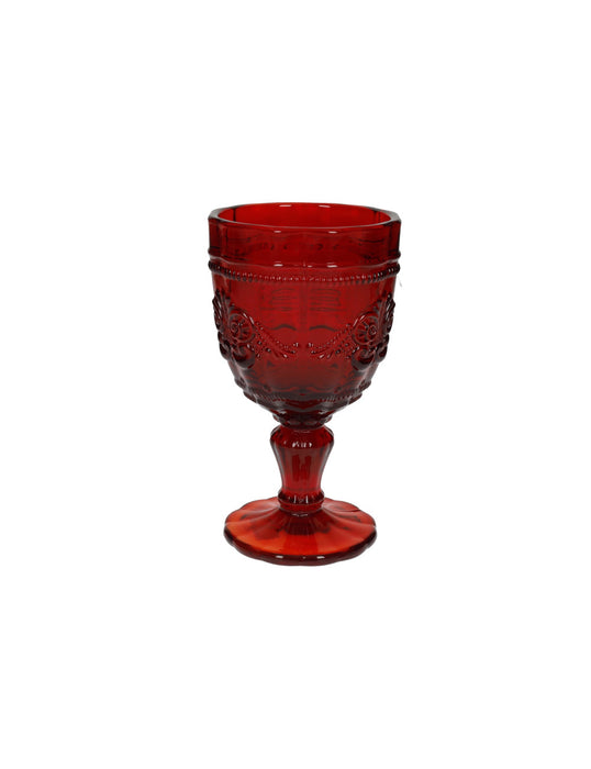 Calice rouge rosso - set natalizio 6 pezzi - vetro