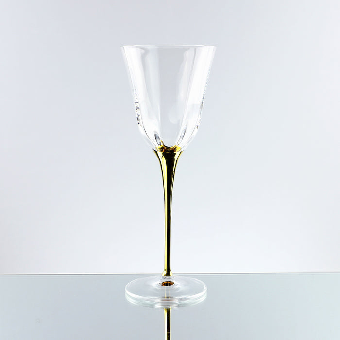 Weissestal Set bicchieri Tulip Gold 12 kt