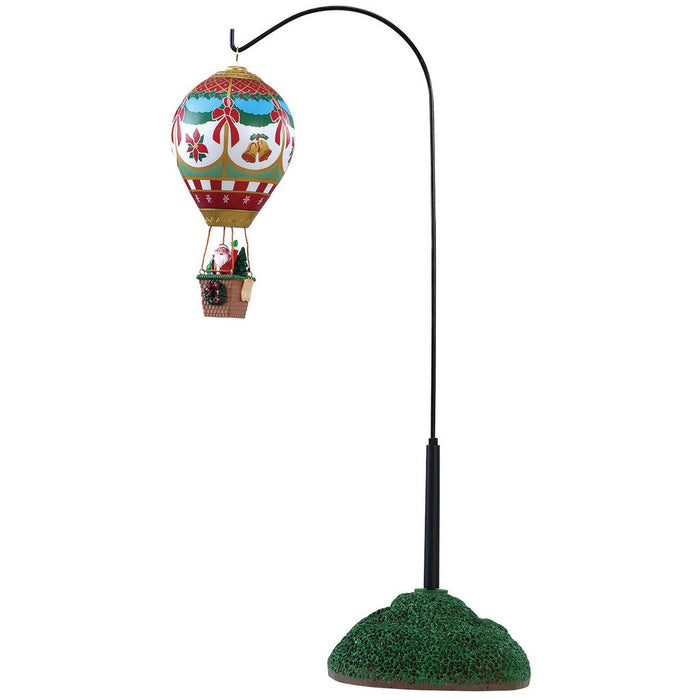 LEMAX struttura in movimento Mongolfiera natalizia Costruisci il villaggio di Natale 84389