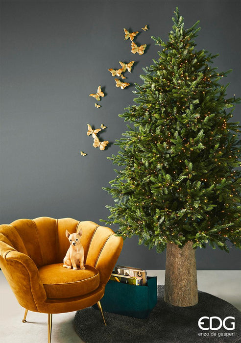 Albero di Natale Pino Luxury 240 cm Natural senza led - EDG