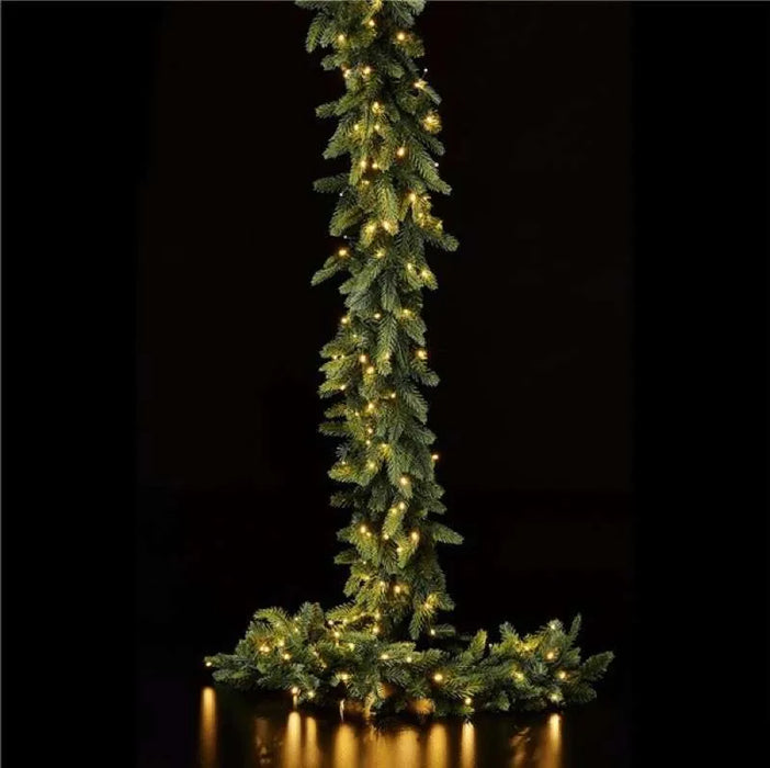 Festone di Natale Pino Luxury Con 170 Led