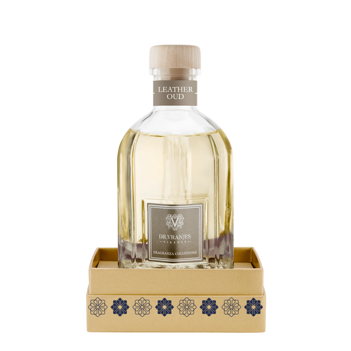 Dr Vranjes Gift Box Fragranza D'Ambiente Leather Oud 500ml