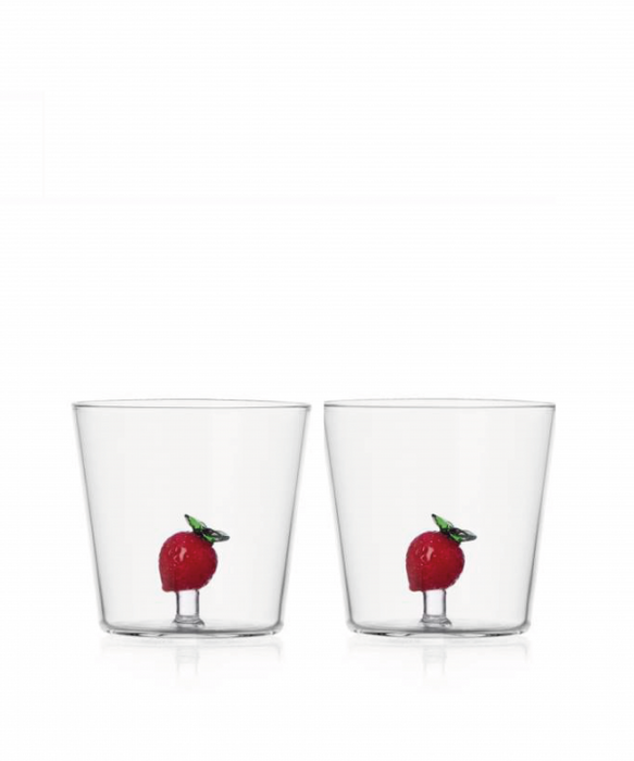 Tumbler fruit & flowers fragola