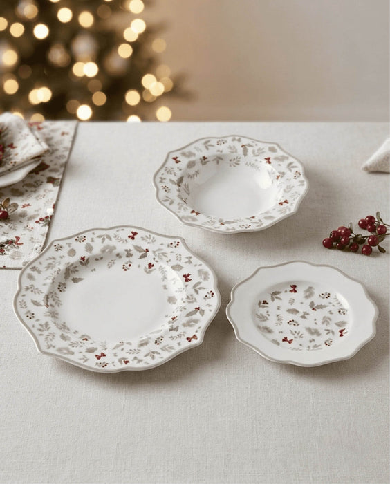 Servizio piatti 18 pz collezione linea tres chic Brandani