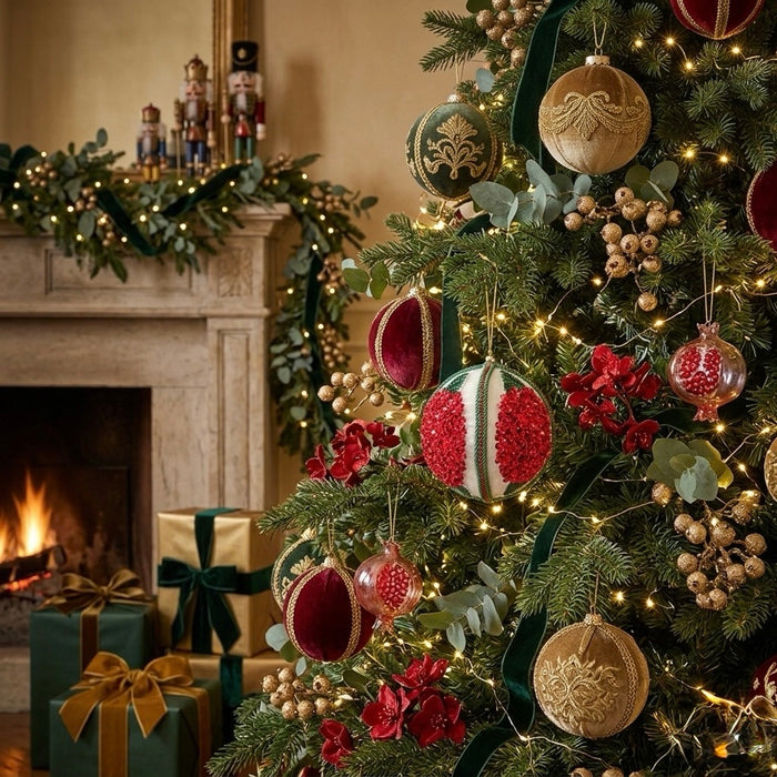 Decoro albero sfera edg D 12 C6