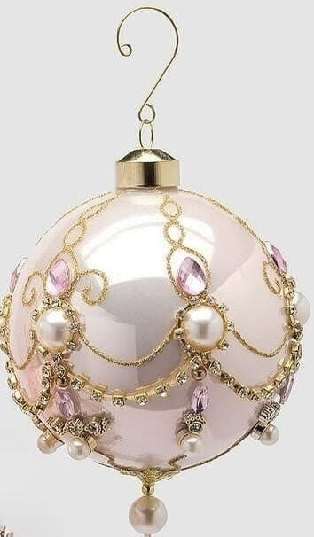 Addobbo Albero EDG rosa D10 C6