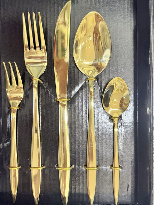 Set posate da 20 pezzi Oro Brandani