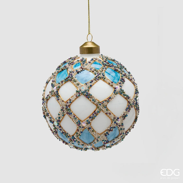Addobbo palla gemme deco D12 C6