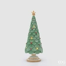 Decoro Pino bacche LED H 38 D14 C6