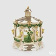 Diorama gazebo renne LED H43 D 35 LED C6