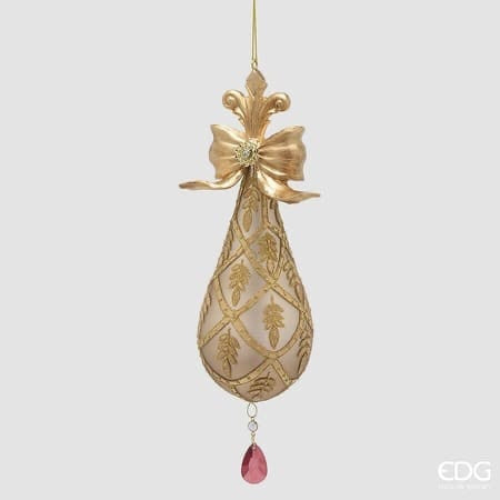 Addobbo goccia con fiocco H25 C6