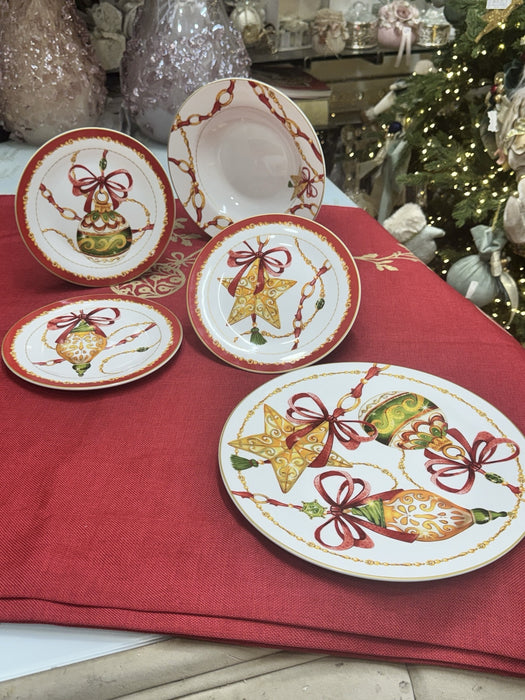 Tavola 18 pz Gioco di Luci Porcellana