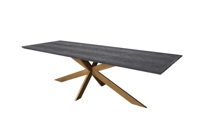 Dinninig table blackbone brass 260