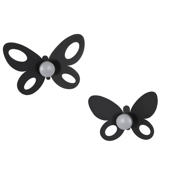 Set ganci appendiabiti di design Butterfly (2pz)