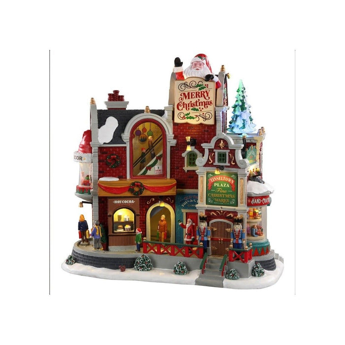 Tinseltown Plaza con Alimentatore 4.5V - Lemax 05700