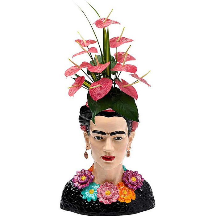 Enzo de Gasperi Vaso Frida Kahlo in ceramica H34 cm