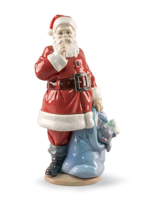 Figurina E' arrivato Babbo Natale