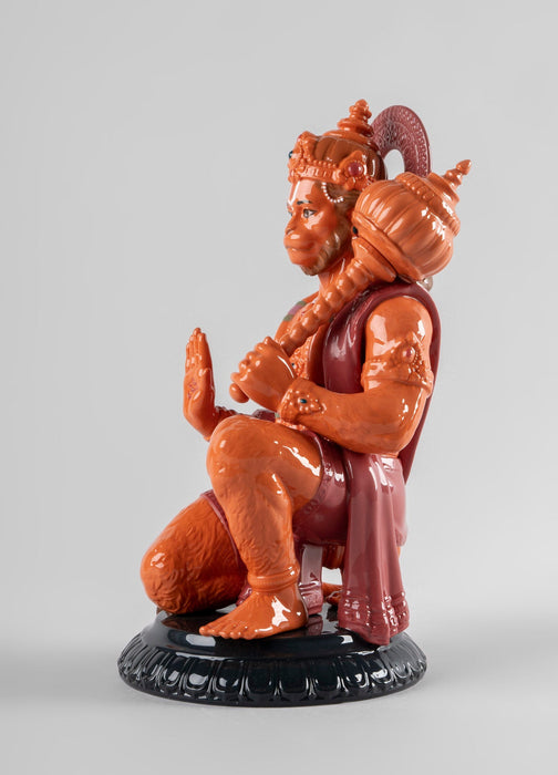 Figurina Hanuman . arancione