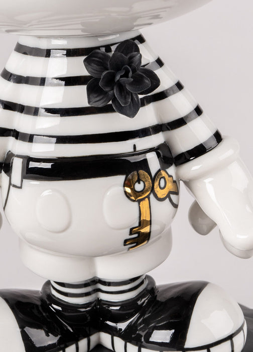 Scultura Mickey in black and white