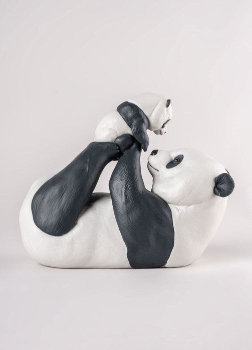 Scultura Mamma panda