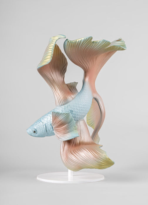 Scultura Pesce Betta. Sinistra