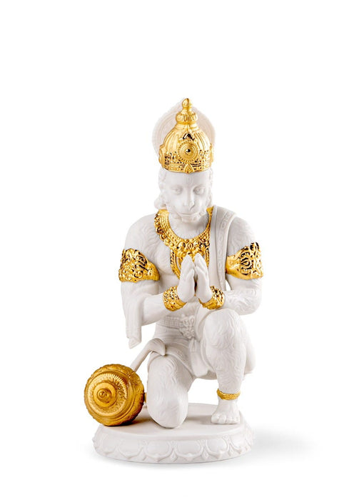 Scultura Hanuman. Lustro oro