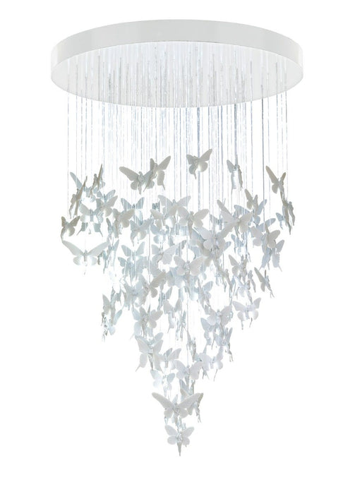 Niagara chandelier 1,10m (bianco)(CE/UK)