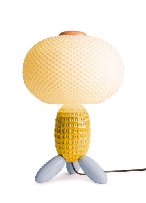 Lampada tavolo Soft Blown (giallo) (CE)