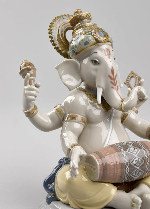 Figurina Ganesha con Mridangam