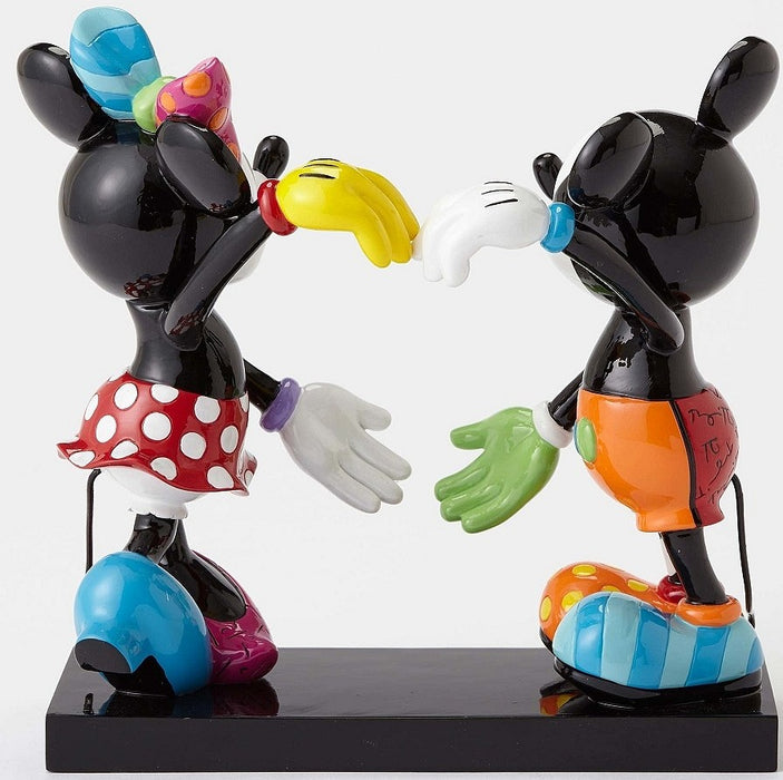 Statuetta Topolino E Minnie Formano Un Cuore Disney Britto