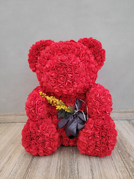 Teddy rose rosso cm 70