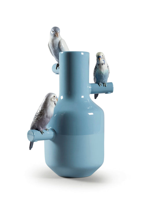 Vaso Parrot Parade. Turchese