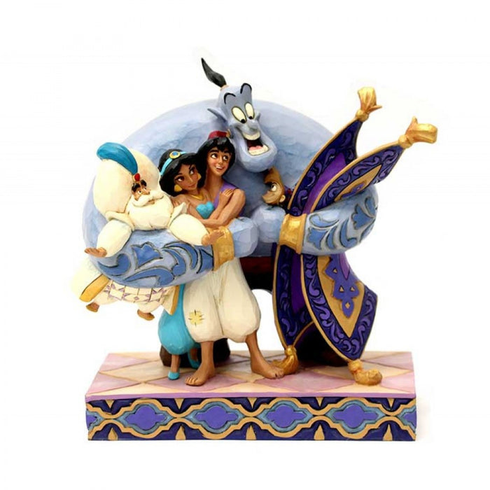 Aladdin con personaggi 20 cm Disney Traditions